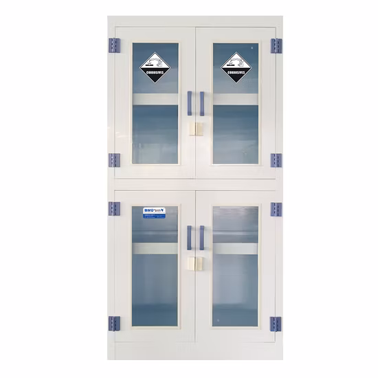 Polypropylene Laboratory Safety Cabinet for Corrosive,