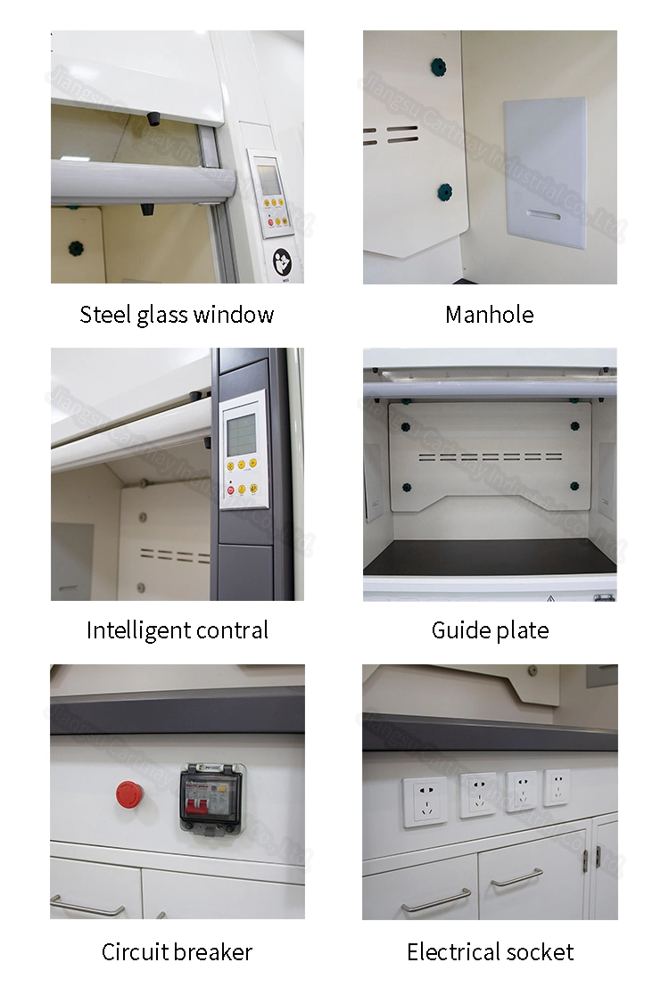 Fume Hood Manufacturer for Chemical Stainless Steel Fume Hood PP Fume Hood