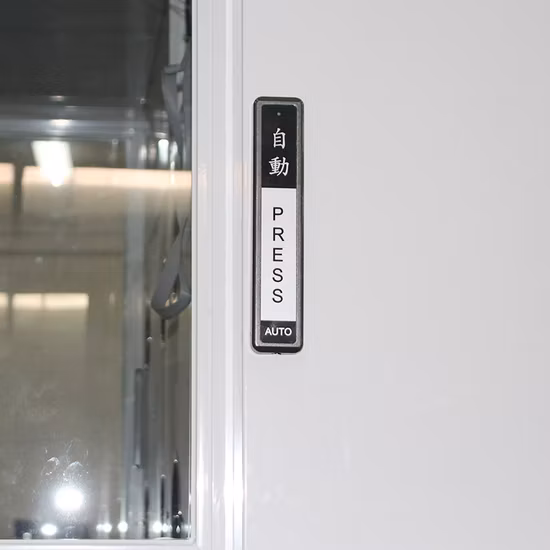Chuveiro de ar com porta deslizante automática Yaning GMP para salas limpas